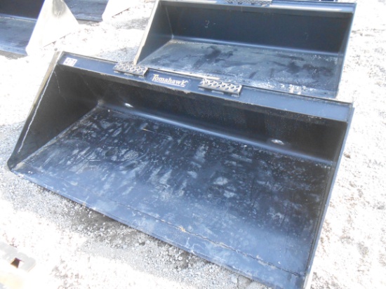 NEW TOMAHAWK 66" SMOOTH BUCKET FITS SKID STEER