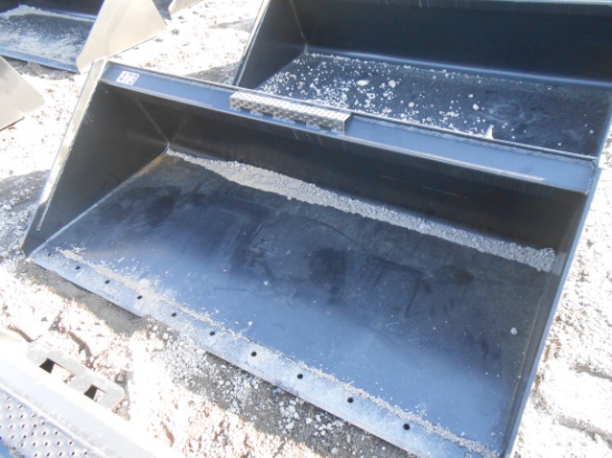 NEW TOMAHAWK 66" SMOOTH BUCKET FITS SKID STEER