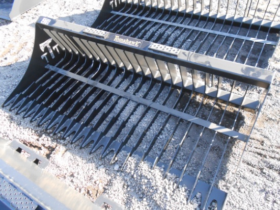NEW TOMAHAWK 72" ROCK  BUCKET FITS SKID STEER