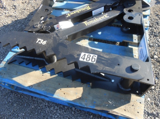 NEW TOMAHAWK 36K THUMB FITS SKID EXCAVATORS