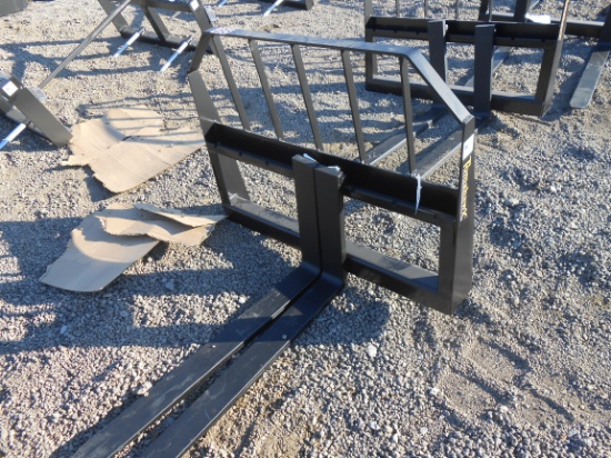 NEW TOMAHAWK FORK FRAME W/ 42" FORKS FITS SKID STEER