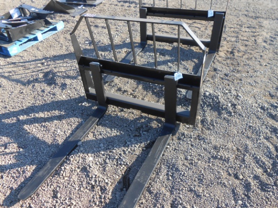 NEW TOMAHAWK FORK FRAME W/ 42" FORKS FITS SKID STEER