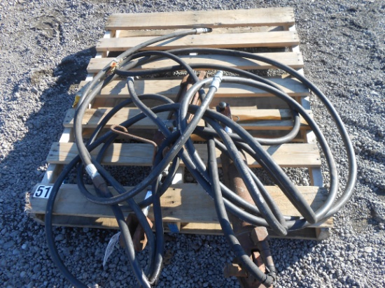 QTY 2) CYLINDER & HOSES