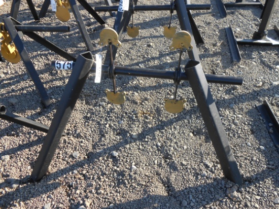3" & 4" AR500 SPINNER TARGET, COLLAPSABLE
