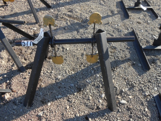 3" & 4" AR500 SPINNER TARGET, COLLAPSABLE