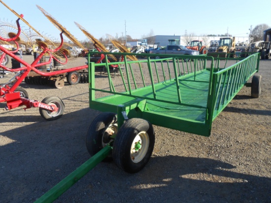 20 FT ROUND BALE WAGON