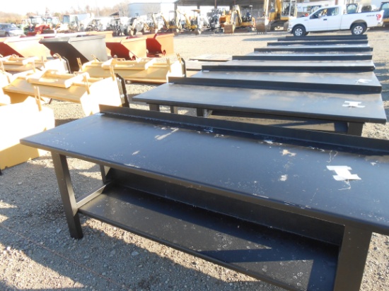 29.5" X 90" HEAVY DUTY WORK BENCH W/ SHELF