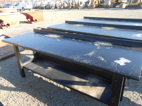29.5" X 90" HEAVY DUTY WORK BENCH W/ SHELF