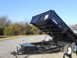 2017 UNUSED CARRY ON DUMP TRAILER 2 AXLE W/ ELECTRIC BRAKES *TITLE*