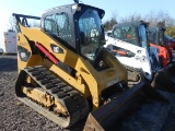 2012 CAT 289C2 SKID STEER LOADER ENCLOSED CAB,A/C,RUBBER TRACKS,BUCKET,HYD.