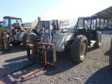 2004 INGERSOLL-RAND TELESCOPIC BOOM FORK-LIFT VR-843C,4WD,OPEN STATION,8000