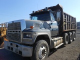 1986 FORD LTL 9000 DUMP TRUCK 425 CAT ENGINE,13 SPEED TRANS,16FT DUMP BED,1