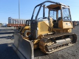 2002 JOHN DEERE 650H LT CRAWLER/DOZER FORRESTRY PACKAGE, BRUSH GUARDS & WIN