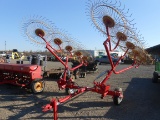 UNUSED TONUTTI RTP10 10 WHEEL HAY RAKE W/ HYD LIFT