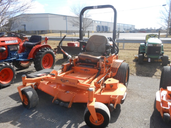 SCAG TURF TIGER ZERO TURN MOWER W/ 60" DECK,ROPS WITH LIQUID COOLED KAWASAK