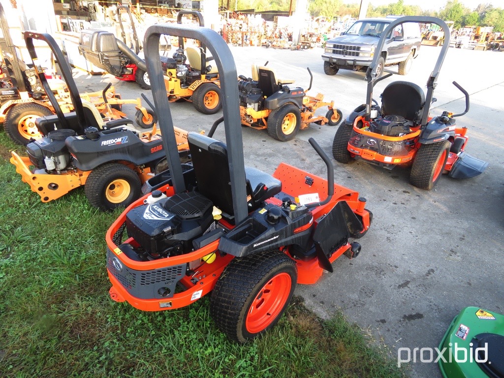 KUBOTA Z121S KOMMANDER MOWER W ROPS 21HP KUBOTA Proxibid