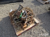 PALLET OF SCAFFOLDING WHEELS AND PLATFORMS TAG #1790