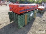 9FT TALL PALLET STORAGE RACKING 9FT BEAMS, 9 SECTIONS, 10 UPRIGHTS, TAG #24
