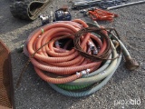 ASSORTMENT OF HARD LINE SUCTION HOSES AND FITTINGS, TAG #1786