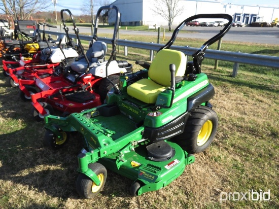 JOHN DEERE Z960A 34 HP KAWASKI ENGINE, W/ HYD DECK, SUSP SEAT, 60" CUT W/ R