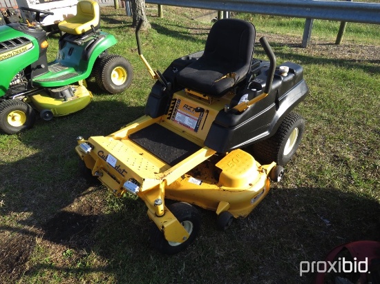 2012 CUB CADET RZT MOWER 50" DECK, KOHLER MOWER, SHOWING 13 HOURS, TAG #323