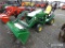 JOHN DEERE 1026R TRACTOR W/ LOADER, 4WD, ROPS, DSL, 351 HOURS, TAG #3986