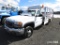 2005 GMC 3500 TRUCK ALUMINUM STAKE BODY, W/ TOMMY LIFT, GAS ENGINE, 177,917