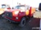 1989 FORD SERVICE TRUCK W/ CRANE, FORD DSL ENGINE, SHOWING 12,558 MILES, *T