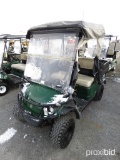 YAMAHA BIG TIRE GOLF CART 731 HOURS, TAG #3315