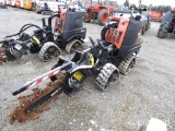 DITCH WITCH ZAHN R300 STAND BEHIND TRENCHER 485 HOURS, TAG #4302