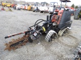 DITCH WITCH ZAHN R300 STAND BEHIND TRENCHER 420 HOURS, TAG #4303