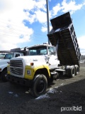 1987 FORD L9000 DUMP TRUCK DUAL TANDEM AXLE, *TITLE*, VIN #VA47468, TAG #37