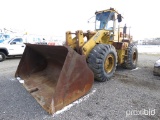 KAWASAKI KSS802II WHEEL LOADER W/ BUCKET, *NO BRAKES*, TAG #4579