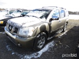 2007 NISSAN ARMADA SE SUV V8 ENGINE, CLOTH SEATS, CD PLAYER, *TITLE* 163,52