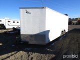 2016 LARK TRAILER SIDE AND REAR DOOR, ENCLOSED, DUAL AXLE, 22FT LONG, 8 1/2