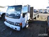 1995 ISUZU CAB OVER W/ FLATBED AND SIDES NON-DUMP, *TITLE*, VIN #701012, TA