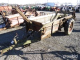 NEW IDEA MANURE SPREADER *FOR PARTS*, TAG #4126