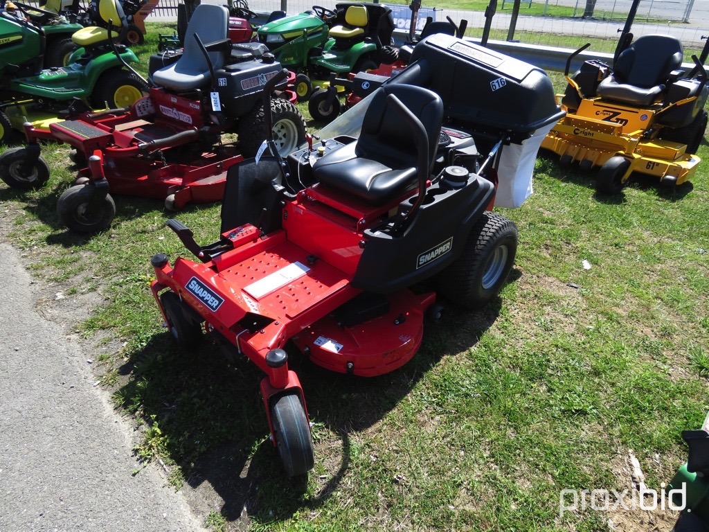 Snapper zero turn discount bagger