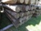 28 PIECES, 6 X 8 TREATED FENCE POST TAG #5621