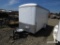 6 x 12 ENCLOSED TRAILER NEW TIRES AND WHEELS, *NO TITLE*, TAG #5749