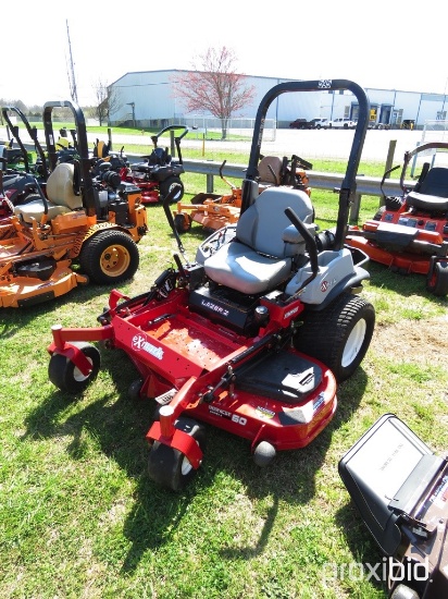 EXMARK LAZER Z 27HP KOHLER ENG, X-SERIES, 60" ULTRACUT DECK, W/ ROPS, SHOWI