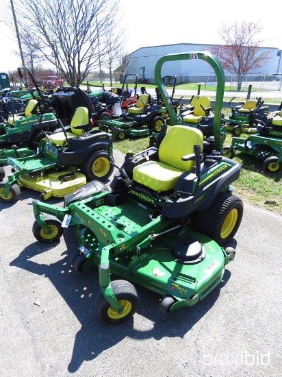 JOHN DEERE 970R 37HP KAWASAKI ENG, 72" PRO CUT DECK, W/ ROPS, SHOWING 615 H