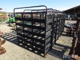 CATTLE RACK WITH DIVIDING GATE TAG #5171