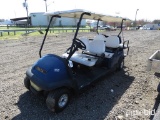 CLUB CAR 6 PASSENGER, ELECTRIC W/ CHARGER *NEEDS WORK*, TAG #5983