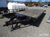 2006 P & T 20FT 2 AXLE TRAILER W/ RAMPS *TITLE*, VIN #A006601, TAG #5052