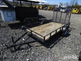 2010 5 X 10 CARRY ON SINGLE AXLE TRAILER *TITLE*, VIN #G100872, TAG #5693