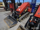 DITCH WITCH SK750 STAND BEHIND SKID STEER W/ TRACKS, DSL, GP BUCKET, 318 HO