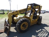 HYSTER TELEHANDLER 4WD, *NEEDS HYDRAULIC HOSE REPAIR/NEEDS WORK*, TAG #5943