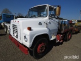 1983 FORD 700 DAY CAB TRUCK SINGLE AXLE, *TITLE*, VIN #A24489, TAG #5105