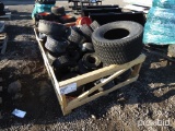 PALLET OF MISC TIRES AND RIMS TAG #5345
